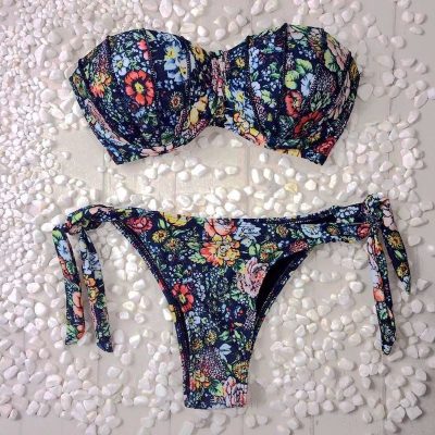 But this Brazilian Bikini Blue Floral G-String at the Bumbum Store