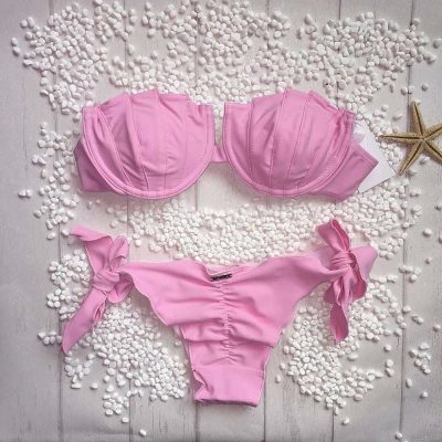 Buy the Brazilian Bikini Pink Faded Set at the Bumbum Store