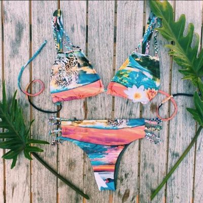 Buy this Brazilian Bikini Colourful Triple Cord Straps at the BumBum Store