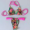 Buy this Brazilian Bikini Mixed Floral Pink Straps at the BumBum Store