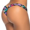 Buy this Brazilian G-string black floral pattern at the Bumbum Store